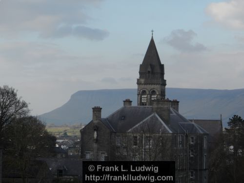 Sligo Cathedral and Benbulben